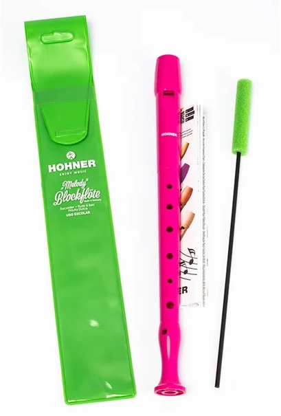 Flauta Hohner Fucsia